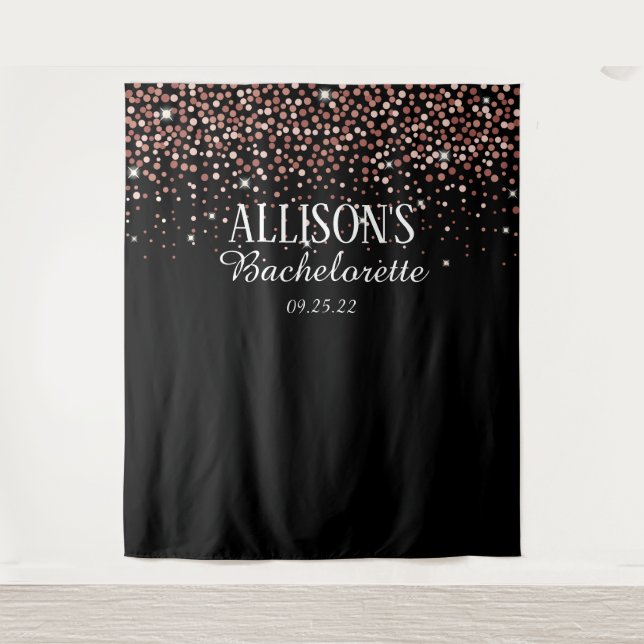 Tapete De Parede Fundo de cenário de festa de despedida de solteira (Frente)