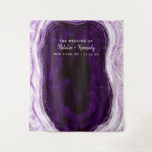 Tapete De Parede Fundo de estúdio fotográfico Roxo e Prata ametista
