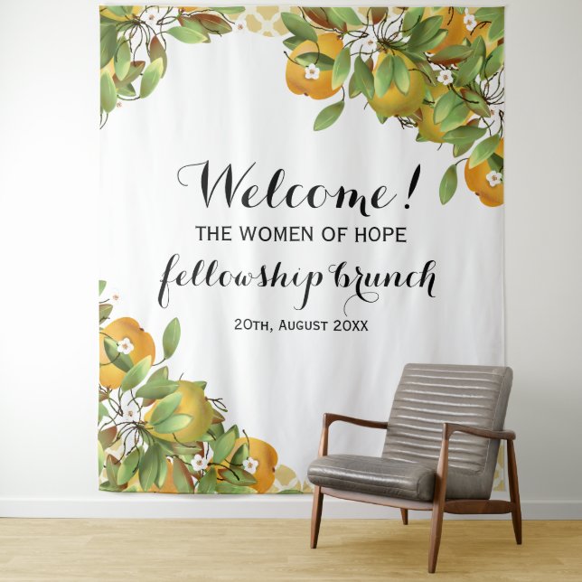 Tapete De Parede Fundo de evento de frutas peras (In Situ)