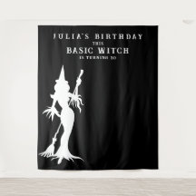 Fundo de Festa de aniversário de bruxas básicas