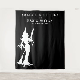 Tapete De Parede Fundo de Festa de aniversário de bruxas básicas