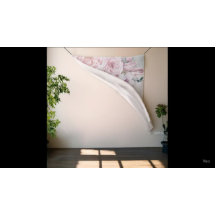 Fundo de Flores para Foto de Chá de Noiva em Madei