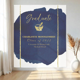 Tapete De Parede Fundo de formatura da escola de farmácia abstrata