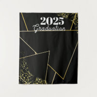 Fundo de Formatura Geométrico com Brilho