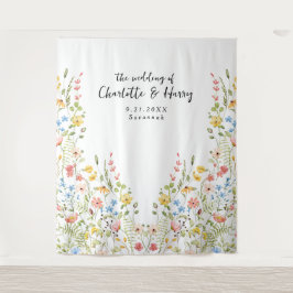 Tapete De Parede Fundo de Foto de Casamento de Jardim Moderno de Fl