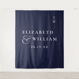 Tapete De Parede Fundo de Fotografia de Casamento Minimalista Azul