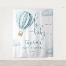 Fundo de fotografia para chá de bebê em balão de a