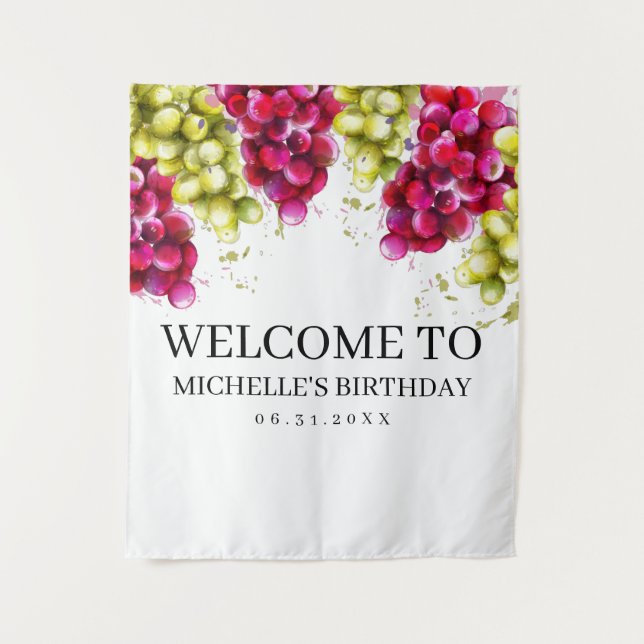 Tapete De Parede Fundo de fotografia para degustação de vinho de uv (Frente)