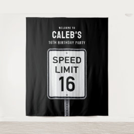 Tapete De Parede Fundo de limite de velocidade de 16 anos
