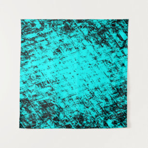 Tapete De Parede Fundo de turquesa com gradação de cor. Elemento de