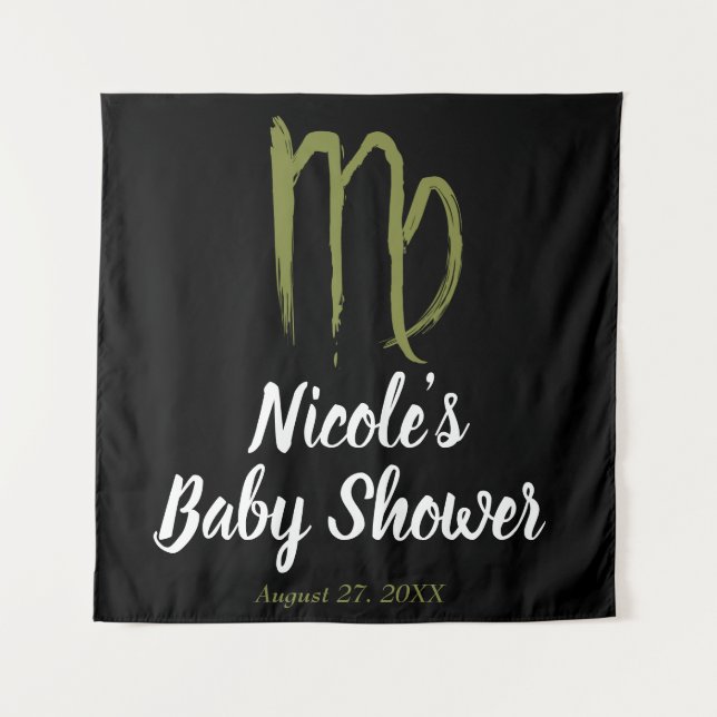 Tapete De Parede Fundo de VIRGEM Zodíaco Agosto Setembro Astrologia (Frente)