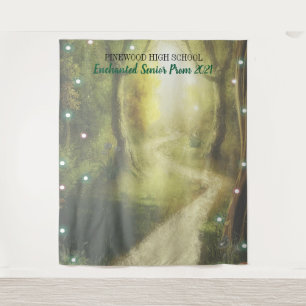 Tapete De Parede Fundo do Baile de formatura das Luzes das Fadas En