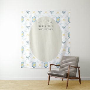 Tapete De Parede Fundo do Chá de fraldas de Fita Ducky de Borracha