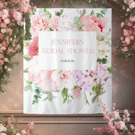 Tapete De Parede Fundo do Chá de panela de Aquarela do Jardim Selva