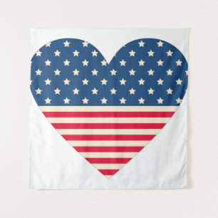 Tapete De Parede Fundo do Design de Sinalizador Americano