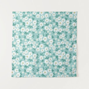 Tapete De Parede Fundo floral ventiço. Patch de colheita sem costur