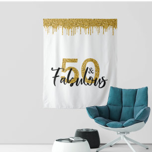 Tapete De Parede Fundo Fotográfico Cabine 50 e Fabuloso Dourado de 