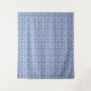 Tapete De Parede Fundo Fotográfico de Azulejos Sicilian Vintage Azu