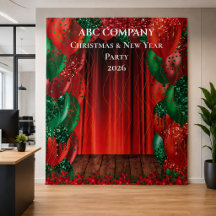 Fundo para Festa Corporativa de Natal e Ano Novo