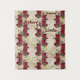 Tapete De Parede Fundo Rustic Burgundy Maroon Rosa de Casamento