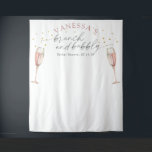 Tapete De Parede Fundo simples para chá de noiva com brunch e champ<br><div class="desc">Fundo de chá de noiva floral Brunch e Bubbly. Caracteriza belas flûtes de champanhe elegantes e sofisticadas na parte superior do fundo, o que torna este cenário de photobooth de chá de noiva uma escolha perfeita para um brunch de chá de noiva com tema de champanhe e mimosa ou almoço...</div>