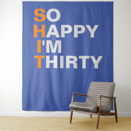 Tapete De Parede Fundo So Happy I'm Thirty