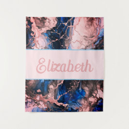 Tapete De Parede Fusão de Tinta Vibrada