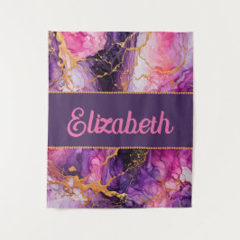 Tapete De Parede Fusão de Tinta Vibrada