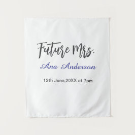 Tapete De Parede Futuro apelido da sra noiva a ser roxo cinza nome 