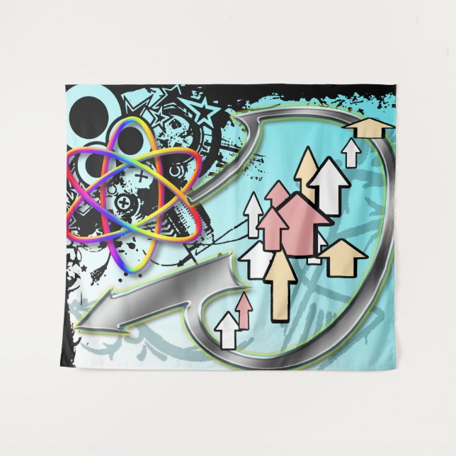 Tapete De Parede Ganchos #1 (Frente (Horizontal))