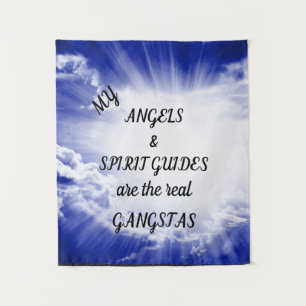 TAPETE DE PAREDE GANGSTAS ESPIRITUAIS