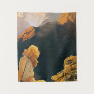 Tapete De Parede Gansos Selvagens De Maxfield Parrish