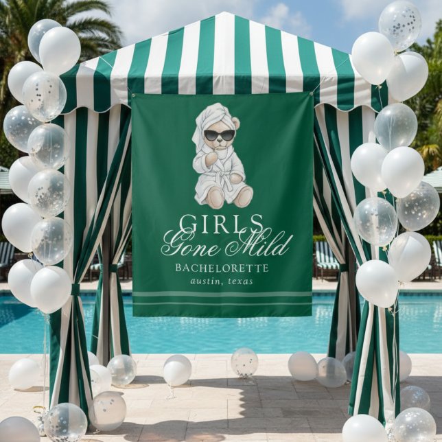 Tapete De Parede Garotas Mimadas Urso de Spa Despedida de Solteira (Not every bachelorette party needs to be wild—and that’s exactly the vibe of Girls Gone Mild!)