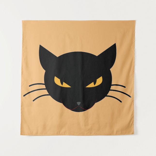 Tapete De Parede Gatinho mau (Frente)