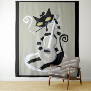 Tapete De Parede gato
