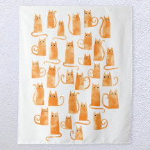 Gato de Laranja Cinto