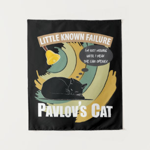 Tapete De Parede Gato de Pavlov - Psicologia Engraçada
