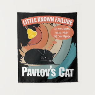 Tapete De Parede Gato de Pavlov - Psicologia Engraçada