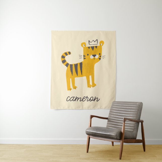 Tapete De Parede Gato de Tigre Selvagem (In Situ)