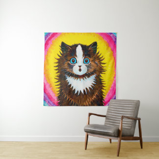 Tapete De Parede Gato no Arco-íris, Louis Wain