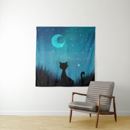 Tapete De Parede gato preto