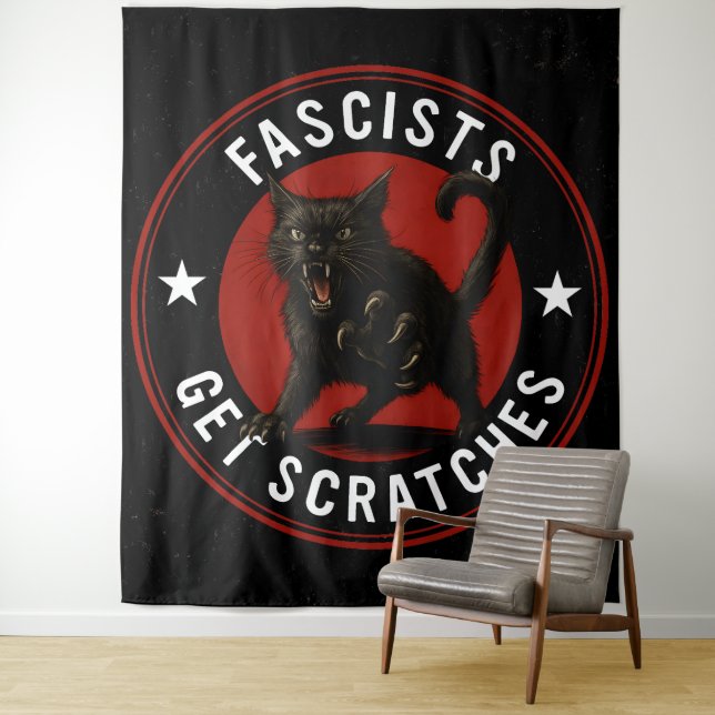 Tapete De Parede Gatos Contra Fascistas (In Situ)