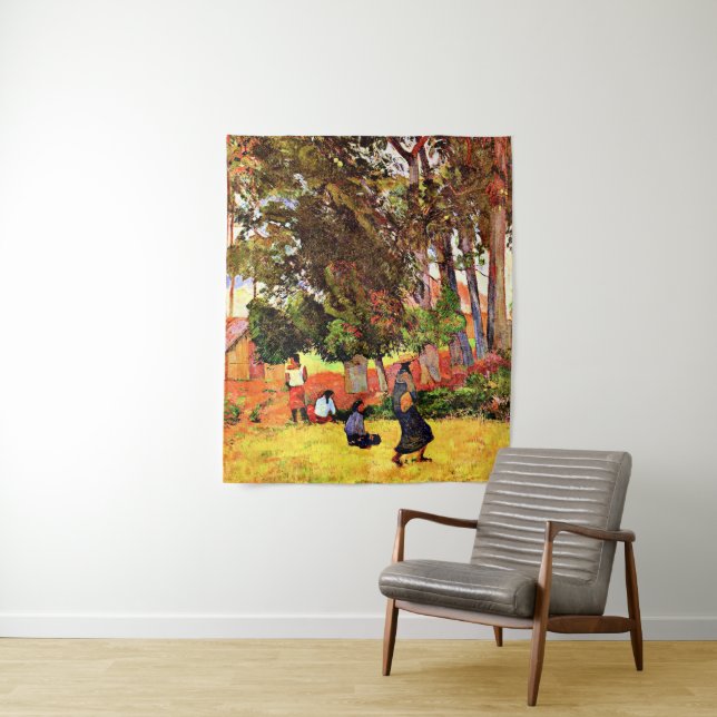 Tapete De Parede Gauguin - Aldeia Tahitiana (In Situ)