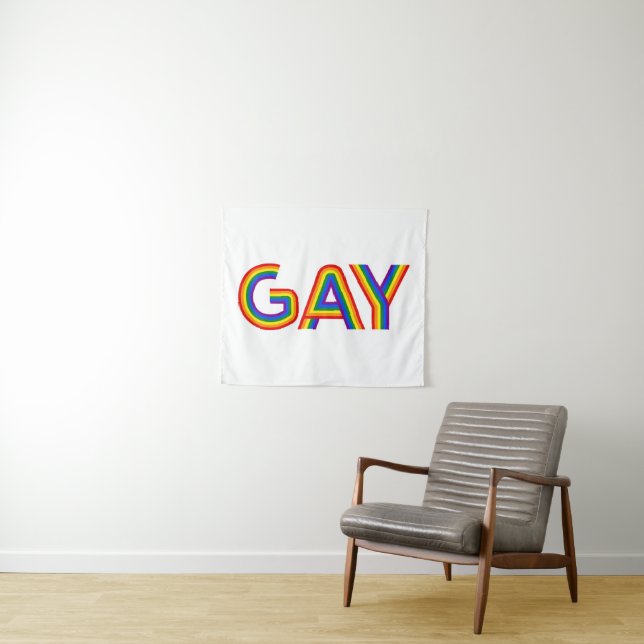 TAPETE DE PAREDE GAY (In Situ (Horizontal))