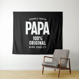 Tapete De Parede Genuína e Papai Confiável Padre Gift