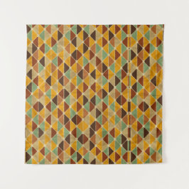 Tapete De Parede Geometria Colorida Minimalista – Padrão Fresco e E