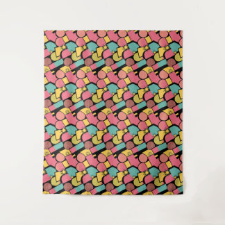 Tapete De Parede "Geometria de Fizz Pop"