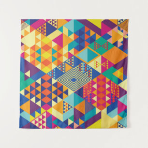 Tapete De Parede Geométrico, abstrato, padrão de colheita.