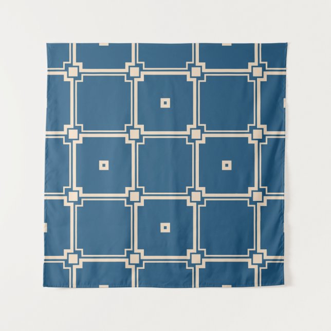 Tapete De Parede Geométrico, fundo de na moda. (Frente)