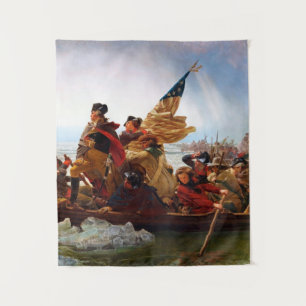 Tapete De Parede George Washington Atravessando O Rio Delaware